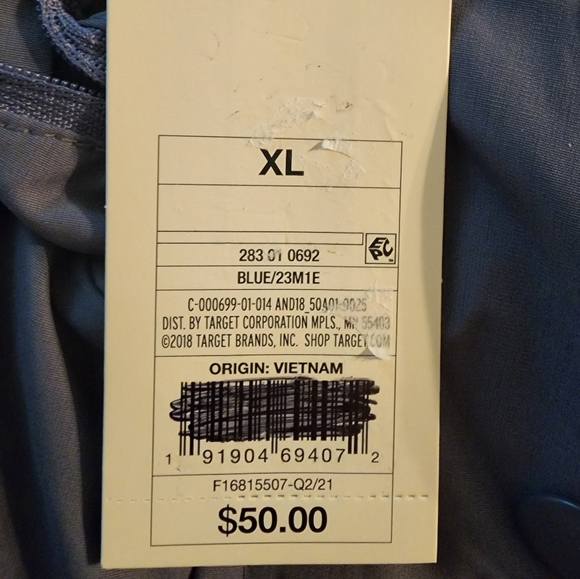 NWT Women's Rain Resistant Trench Coat - XL - Picture 9 of 9